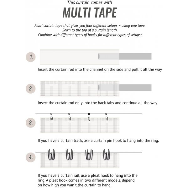 Multibande 3 m - Transparent Multibande 3 m - Transparent