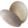 Yosma vgglampa - Silver/guld