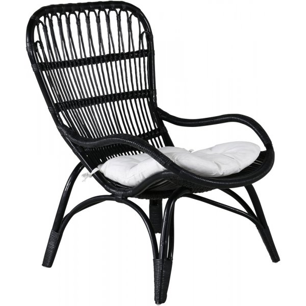 Ella fåtölj - Svart/Offwhite Ella fåtölj - Svart/Offwhite