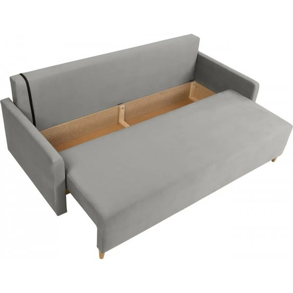 Sigma 3-sits bäddsoffa - Grå Sigma 3-sits bäddsoffa - Grå
