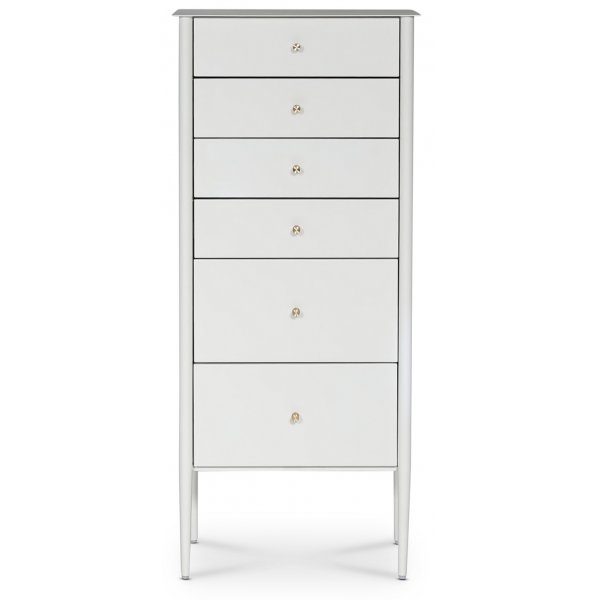 Flash byrå - Vit / Mässing Flash byrå - Vit / Mässing