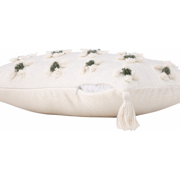 Millie kuddfodral 50 x 30 cm - Vit Millie kuddfodral 50 x 30 cm - Vit