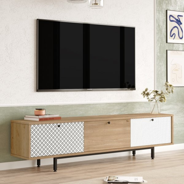 Banc TV Crea - Chêne Banc TV Crea - Chêne