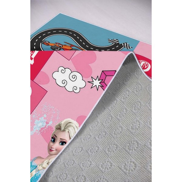 Hermitage 518 hallmatta 100 x 150 cm - Rosa/blå Hermitage 518 hallmatta 100 x 150 cm - Rosa/blå