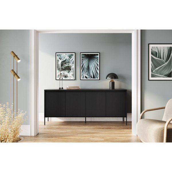 Buffet Trend L193 cm - Noir Buffet Trend L193 cm - Noir