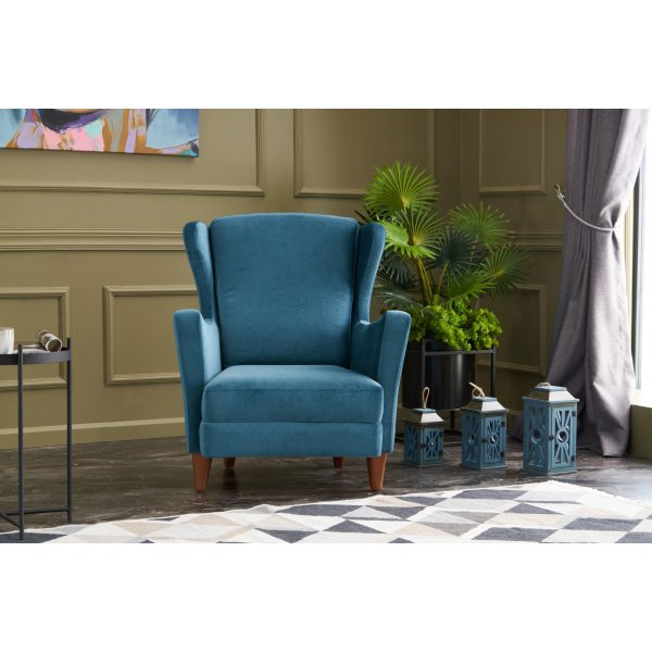 Fauteuil Lola - Turquoise Fauteuil Lola - Turquoise