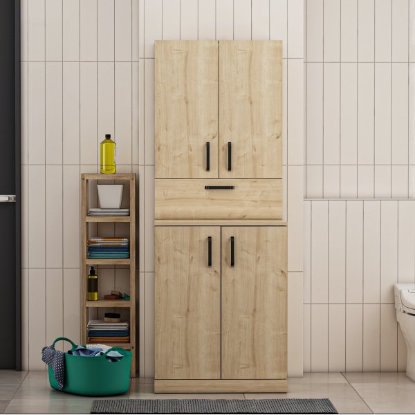 Meuble pour machine  laver Palmira - Chne