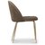 Tiffany velvet stol - Brun/Mssing