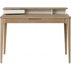 Odessa 120 cm bureau met lade in geolied eikenhout