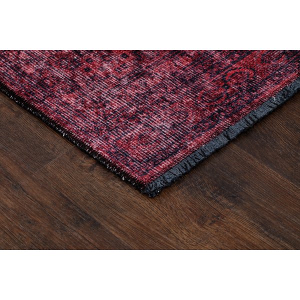 Tapis en coton Adana Boccara Rouge Tapis en coton Adana Boccara Rouge