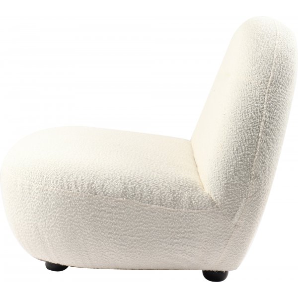 Fauteuil Boogi en Boucle / Teddy blanc cass�