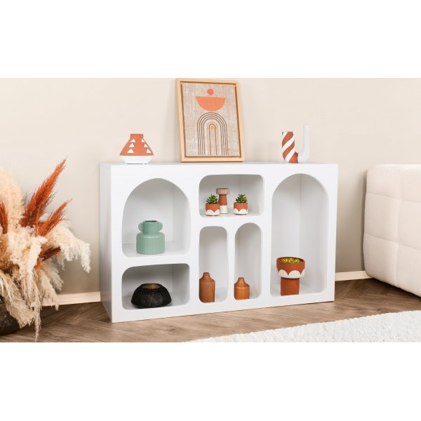 Étagère Vivanta 120x35x74 cm - Blanc Étagère Vivanta 120x35x74 cm - Blanc