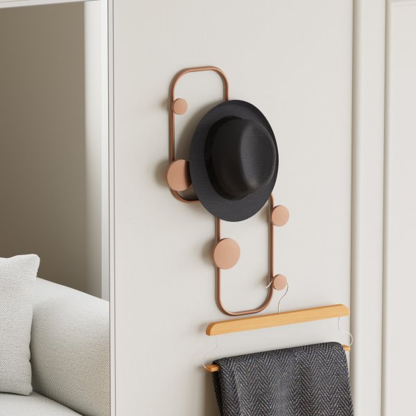 Cintre Coccinelle - Cuivre