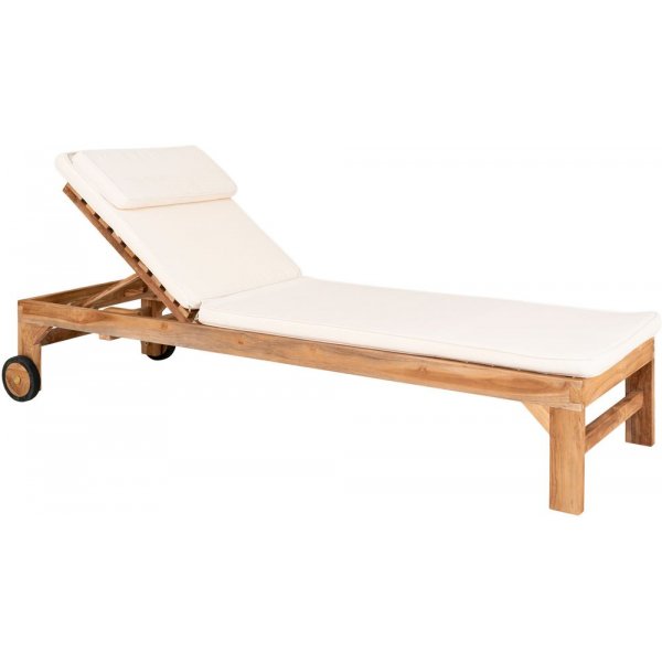 Saltö solsäng ställbar rygg - Teak Saltö solsäng ställbar rygg - Teak