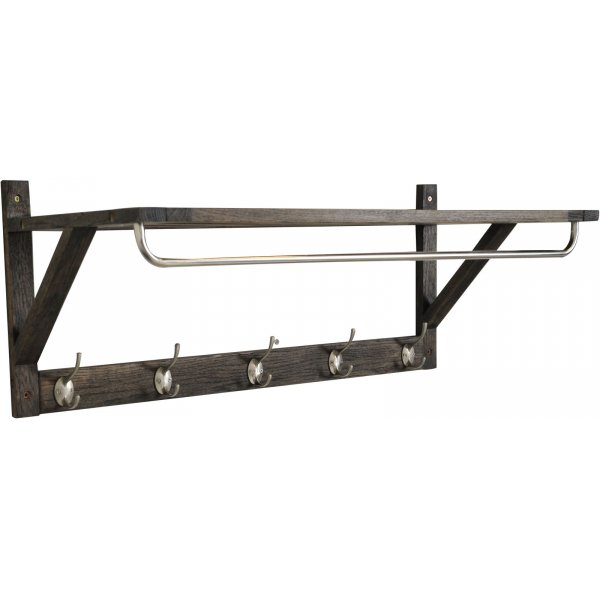 Etagère à chapeaux Frikk - Chêne laqué marron Etagère à chapeaux Frikk - Chêne laqué marron