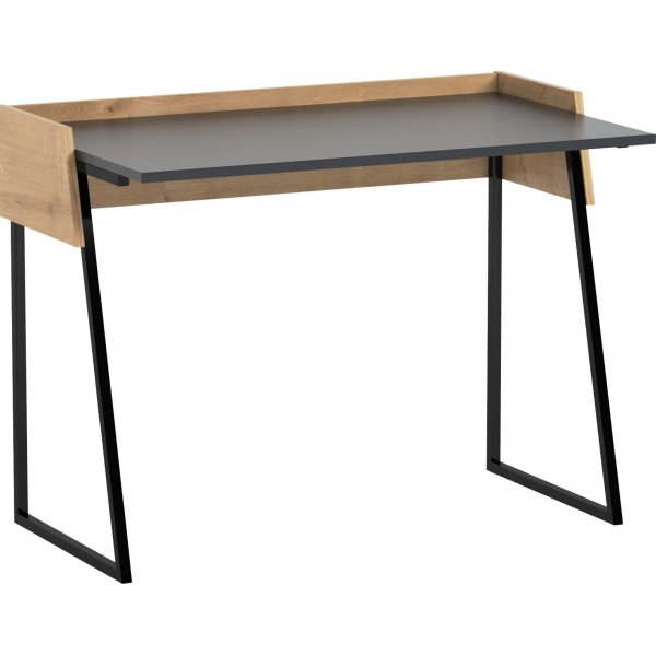 Ron skrivbord 103,6x56,8 cm - Antracit/ek