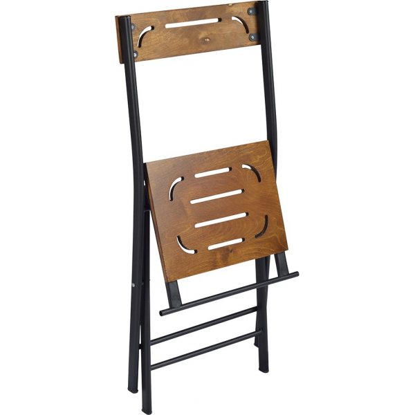 Groupe repas bistrot - Noyer/noir + Détachant pour meubles Groupe repas bistrot - Noyer/noir + Détachant pour meubles