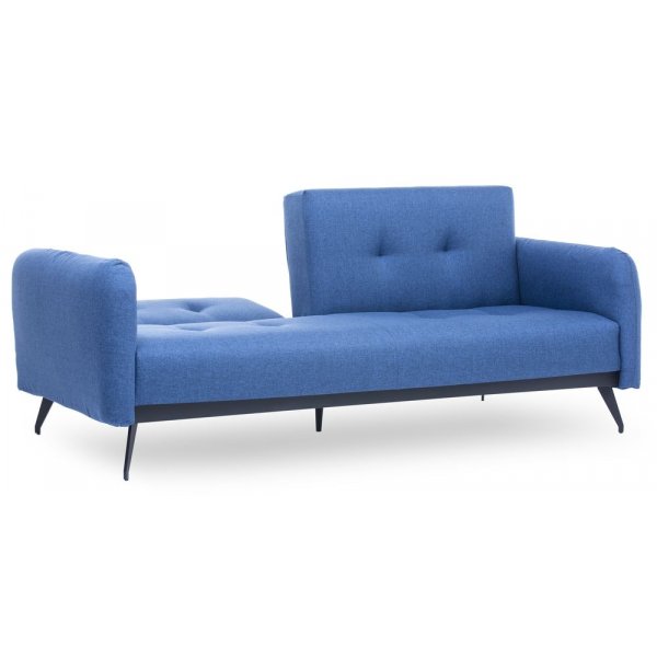 Sandbck 2-sits bddsoffa - Bl/svart