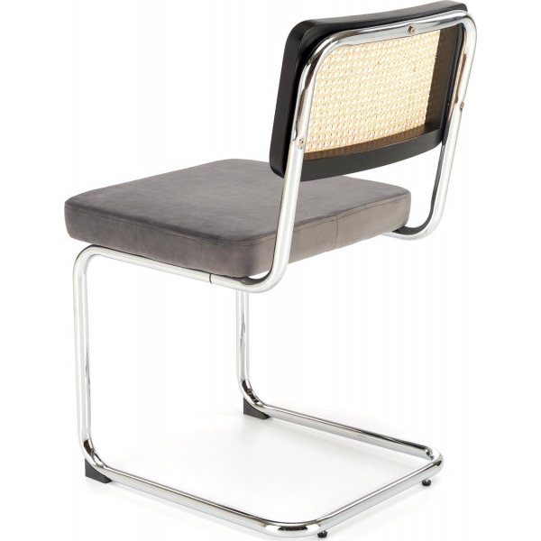 Chaise de salle à manger Cadeira 504 - Noir/gris Chaise de salle à manger Cadeira 504 - Noir/gris