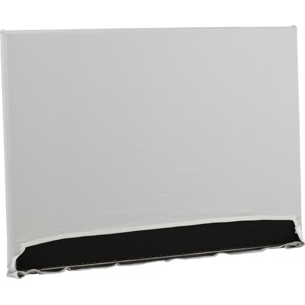 Housse tte de lit Saga 180 cm - Gris clair