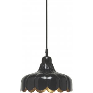 Wells tak/fönsterlampa - Svart/guld - 24 cm