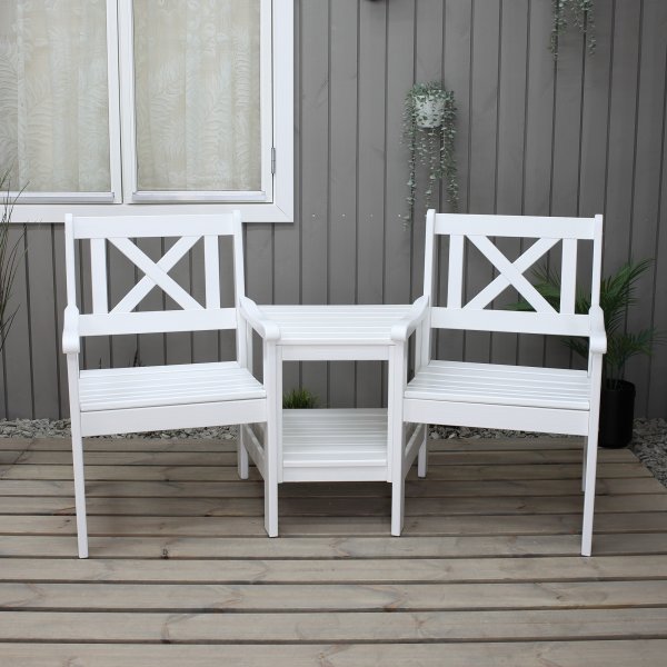 Europa tuinmeubelen - Loveseat - Wit