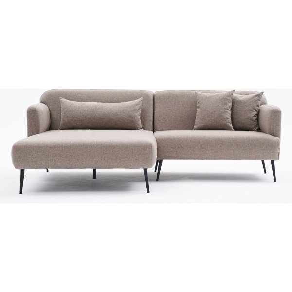 Revos divansoffa vnster - Brun