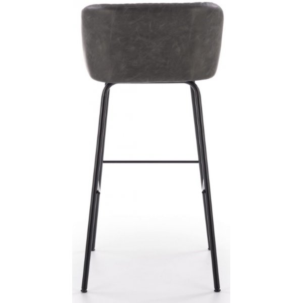 Orville barstol - Mörkgrå vintage (PU) Orville barstol - Mörkgrå vintage (PU)