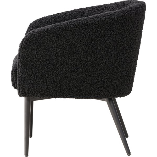 Fluffy fåtölj - Svart Fluffy fåtölj - Svart