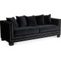 Soffa Cloude med nitar - 215 cm