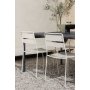 Borneo utematgrupp med 6 st Lina stolar - Beige/Svart
