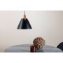 Mrsn taklampa 27x27 cm - Svart