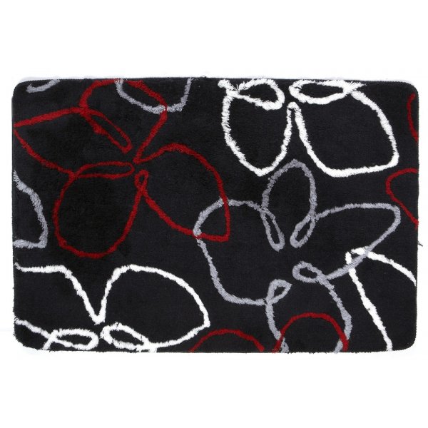 Badrumsmatta Ek - Svart - 60x90 cm