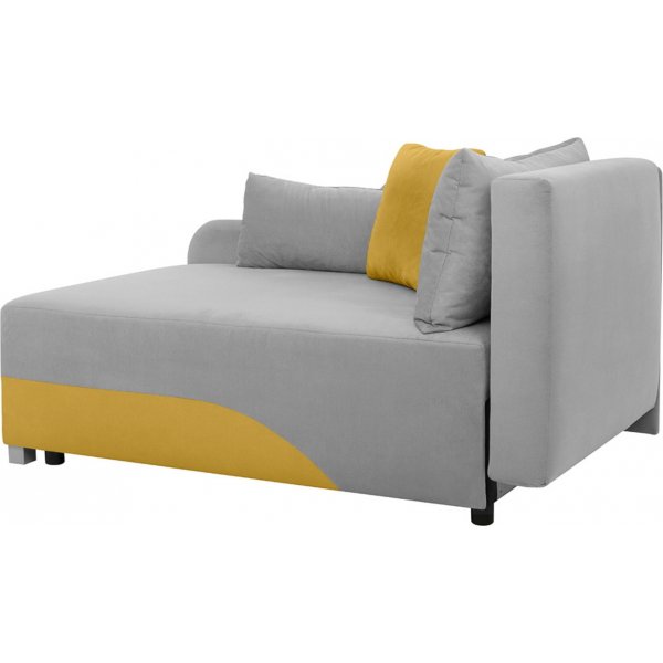 Elo bäddfåtölj vänster - Grå Elo bäddfåtölj vänster - Grå