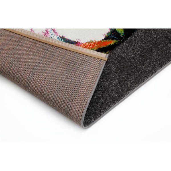 Maskinvävd matta Pompeo - Grå Maskinvävd matta Pompeo - Grå