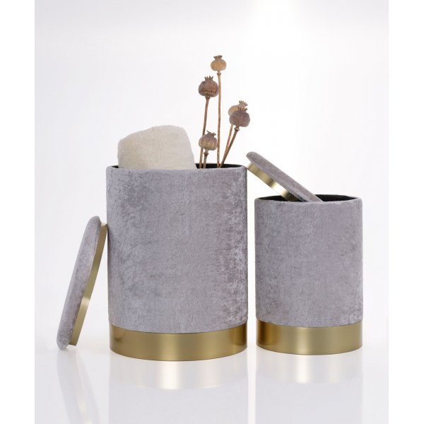 Comfort sittpuff-set - Grå Comfort sittpuff-set - Grå