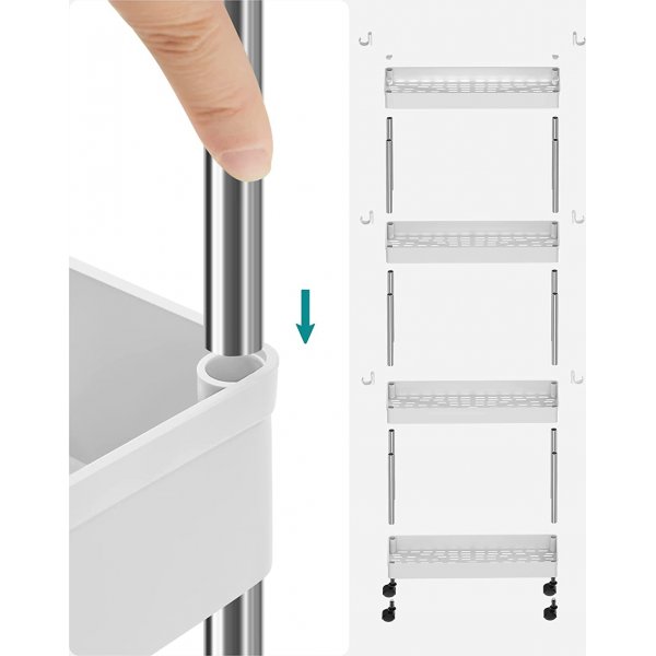 Criollo kökshylla 83 cm - Vit Criollo kökshylla 83 cm - Vit