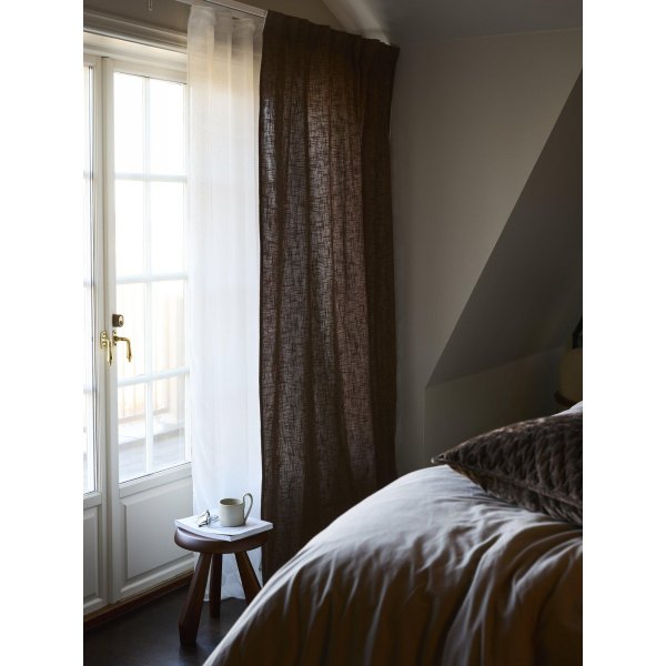 Rideau Harper lot de 2 2 x 140 x 280 cm - Nougat