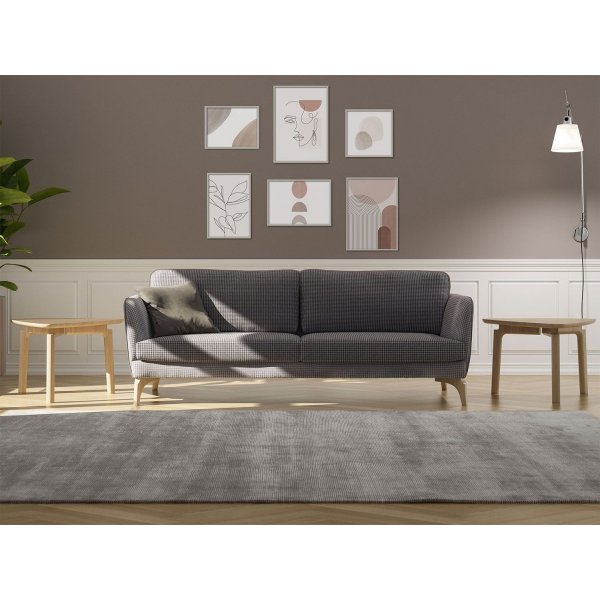 Giza 3-sits soffa - Grå