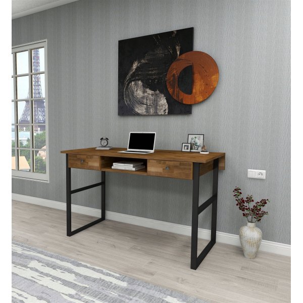 Allen skrivbord 120x60 cm - Valn�t