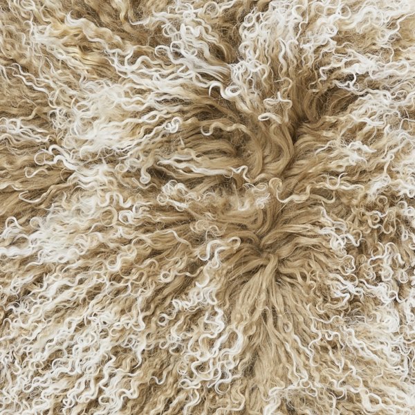 Shansi schapenvacht Beige sneeuwtop - 55 x 95 cm Shansi schapenvacht Beige sneeuwtop - 55 x 95 cm
