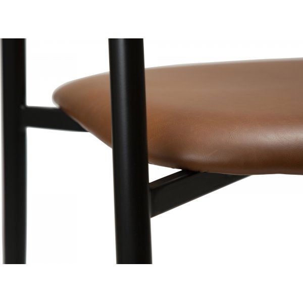 Fauteuil Rover - PU marron clair Fauteuil Rover - PU marron clair