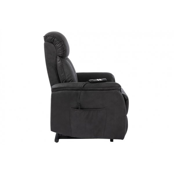 Fauteuil relevable lectrique Stenis - gris fonc