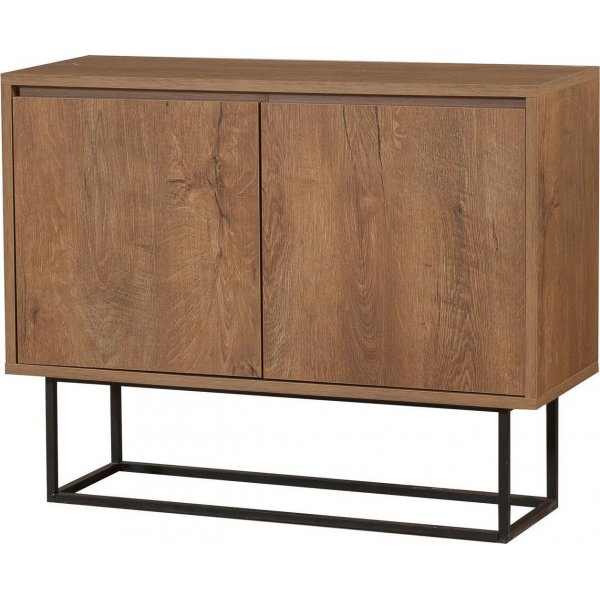 Walnoten dressoir 90 cm breed + Meubelpoten