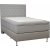 Dream compleet continentaal bed met hoofdbord en zakophanging - 120 x 200 cm - Beige