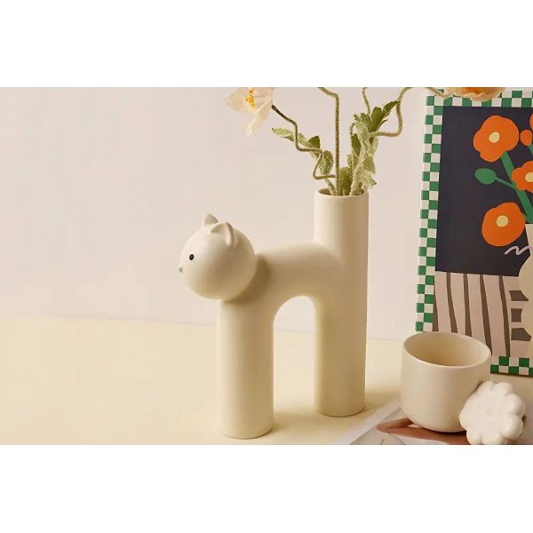 Vase Gato - Crème Vase Gato - Crème