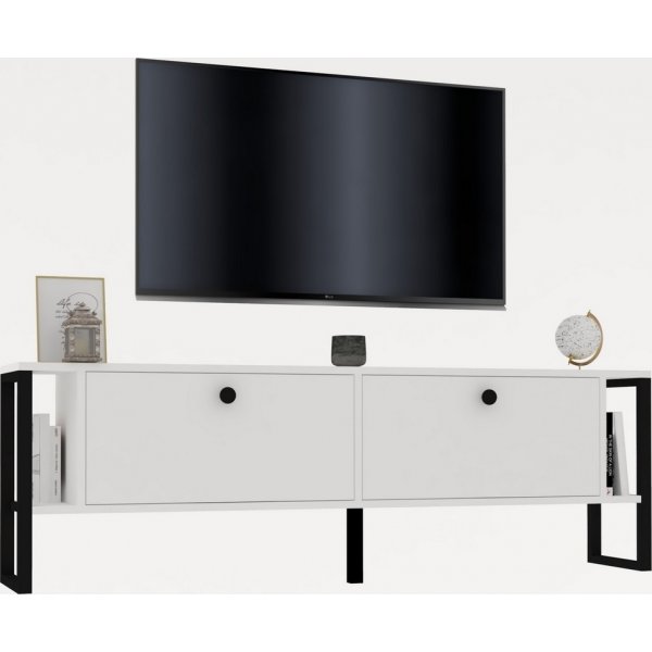 Banc multimédia Ahu - Blanc Banc multimédia Ahu - Blanc