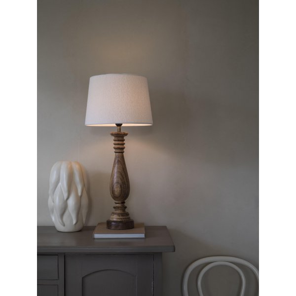 Pied de lampe Linda - Marron antique - 52 cm