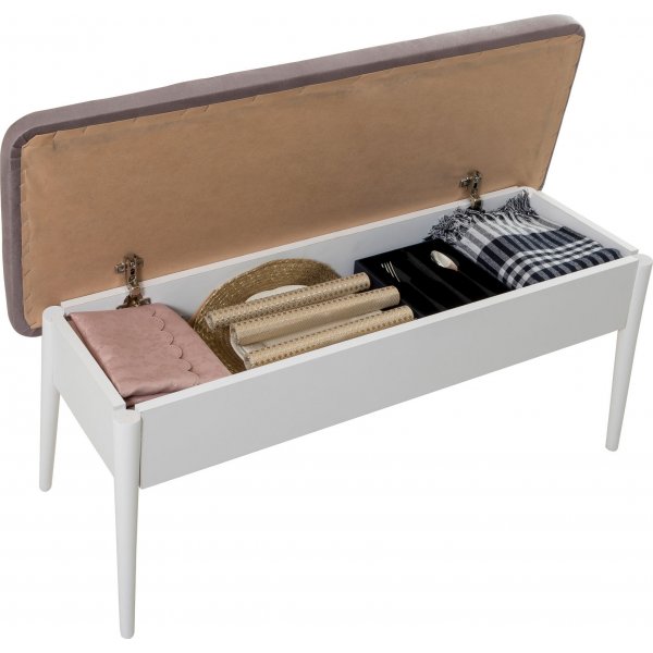 Vina 0701 matgrupp med soffa - Vit/ljusgrå Vina 0701 matgrupp med soffa - Vit/ljusgrå