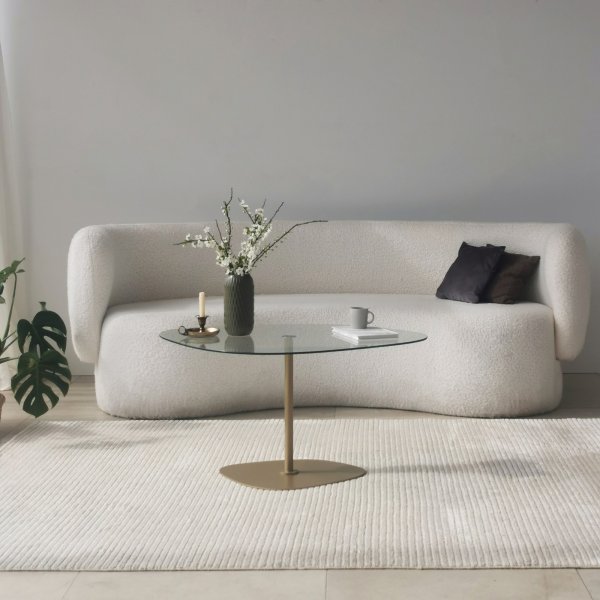 Table basse Soho 85 x 67 cm - Or